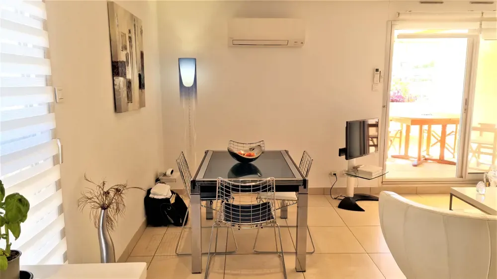 APPARTEMENT 2 PIECES 45m² TERRASSE 17m² MARINA PORT DE BORMES LA FAVIERE.