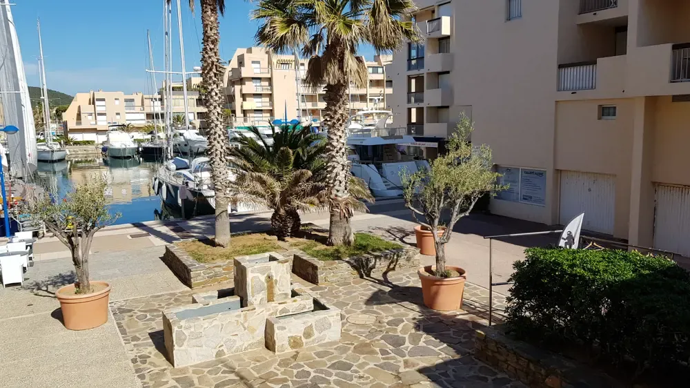 Port de Bormes avec agence immobilière ISTA SUD