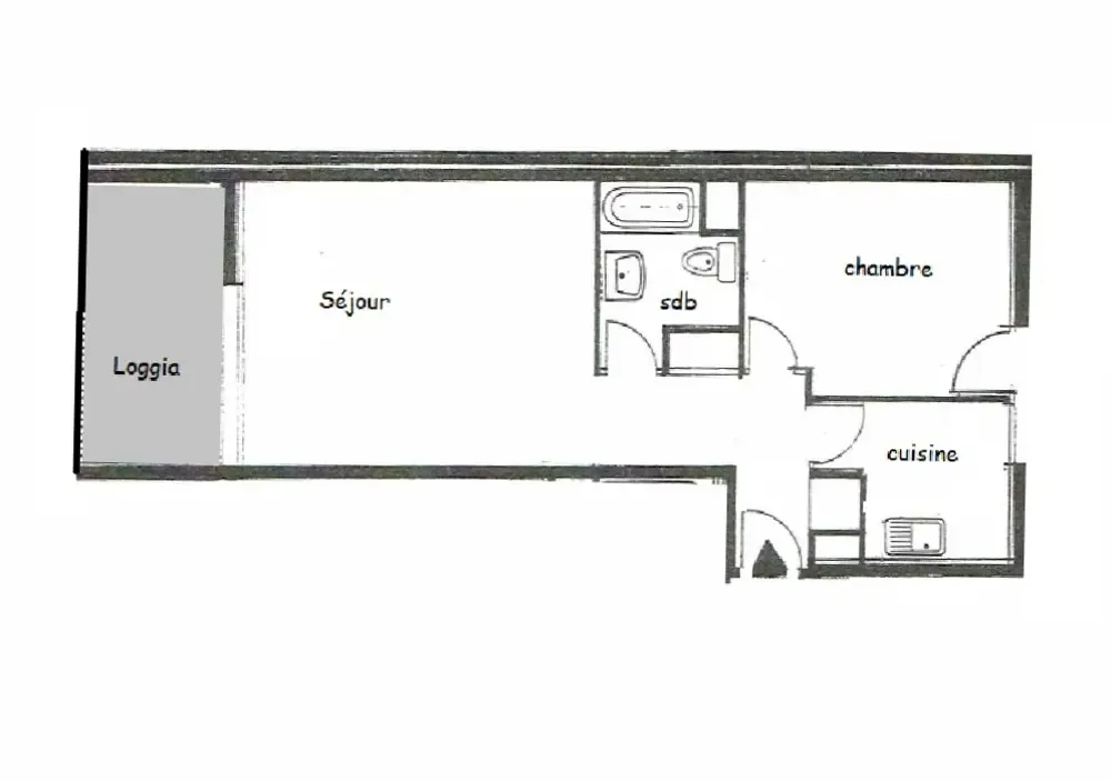 T2 vendu par l'agence ISTA SUD sur le Port de Bormes La Favière