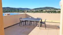 APPARTEMENT 3 PIÈCES 61 m² TERRASSE 53m² - MARINA DU PORT DE BORMES.
