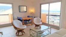 ESTIMATION APPARTEMENT 3 PIECES 64m² - TERRASSE 17m² - CAVE - GARAGE - PORT DE BORMES LA FAVIERE.